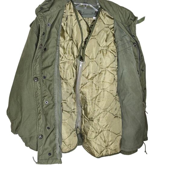 Cold Weather Field Coat Vietnam Era Vintage US Air Force Size Medium Dsa-100 - Picture 10 of 11